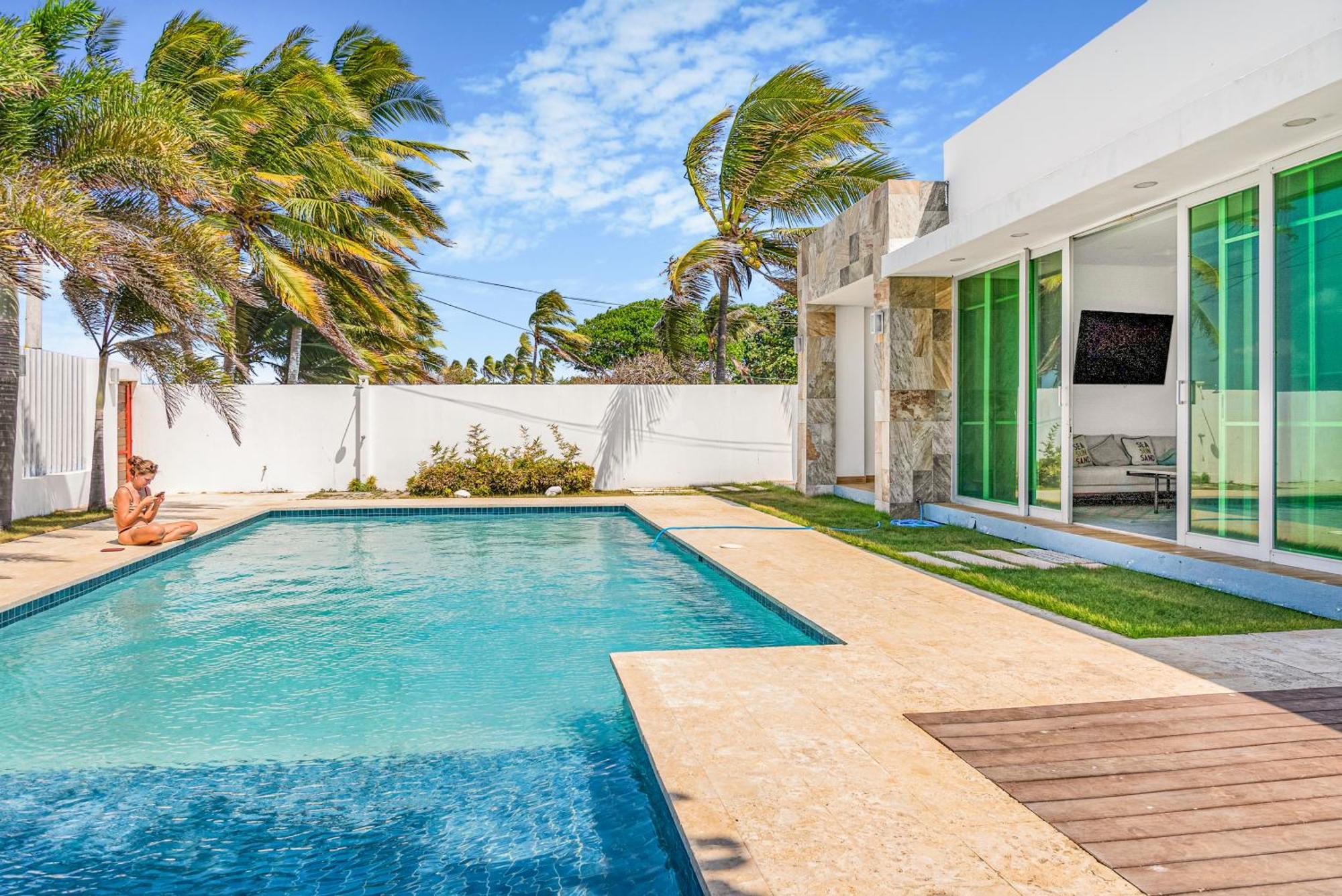بونتا شامي Ocean Souls Beach House المظهر الخارجي الصورة